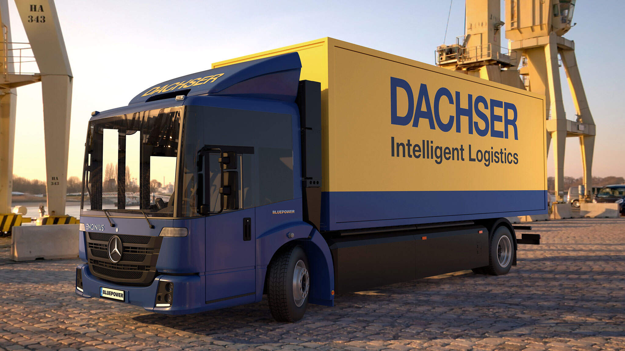 DACHSER tager sine første brintdrevne lastbiler i brug / Kilde: FAUN Gruppe