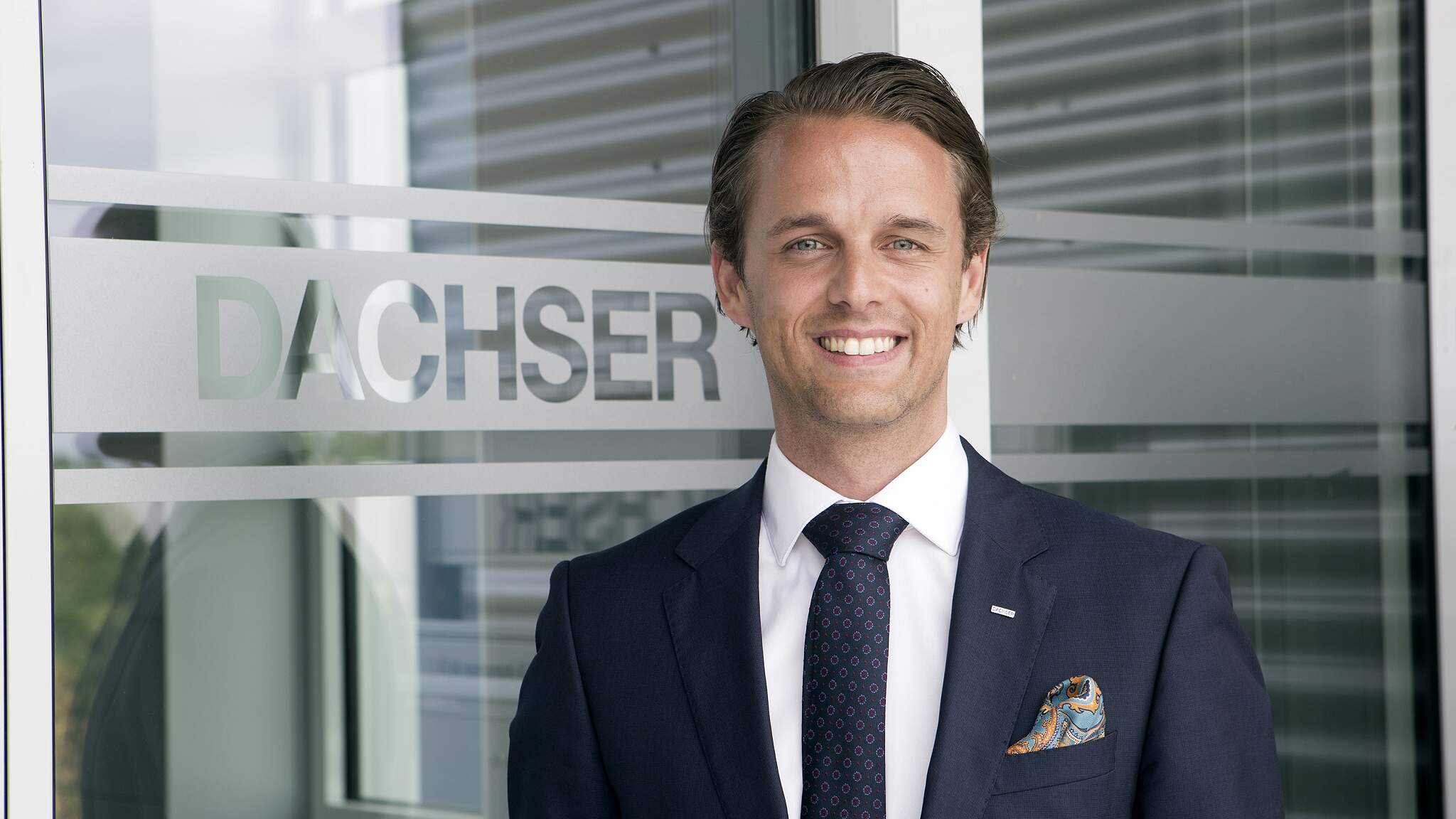 Nicolai Winter, Operations Manager for DACHSER Denmarks vejtransportfilial i Hvidovre.